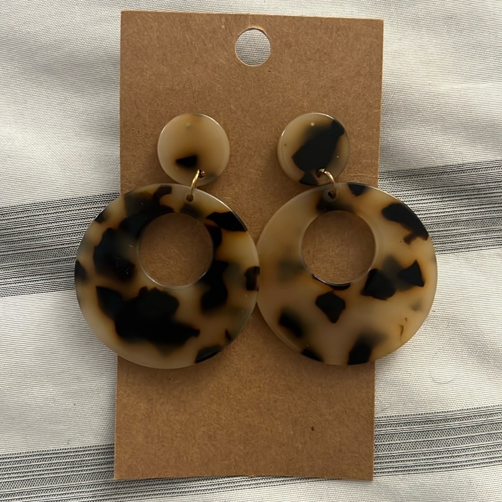 Cheetah Print Earrings